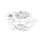 MOTOR KAPAĞI SOL TAPA BÜYÜK ( BLACKSTER 250İ )