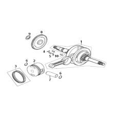 PİSTON SEKMAN TAKIM ( LC200 )